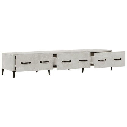 TV-Møbel Betonggrå TV-benk 150x34,5x30 cm