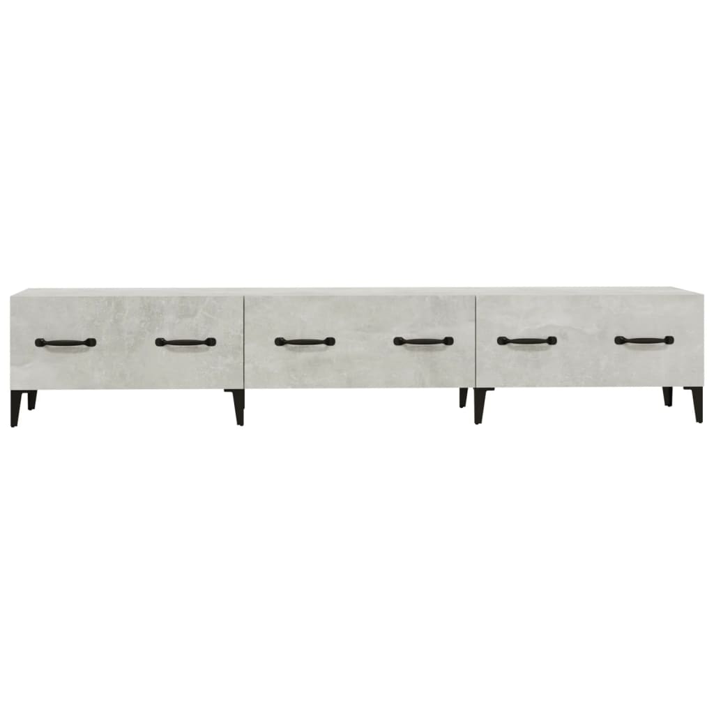 TV-Møbel Betonggrå TV-benk 150x34,5x30 cm