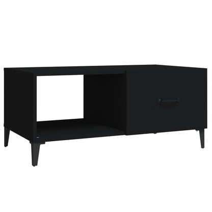 Salongbord Sofabord Svart 90x50x40 cm