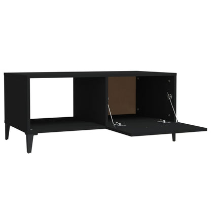 Salongbord Sofabord Svart 90x50x40 cm