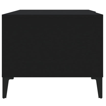 Salongbord Sofabord Svart 90x50x40 cm