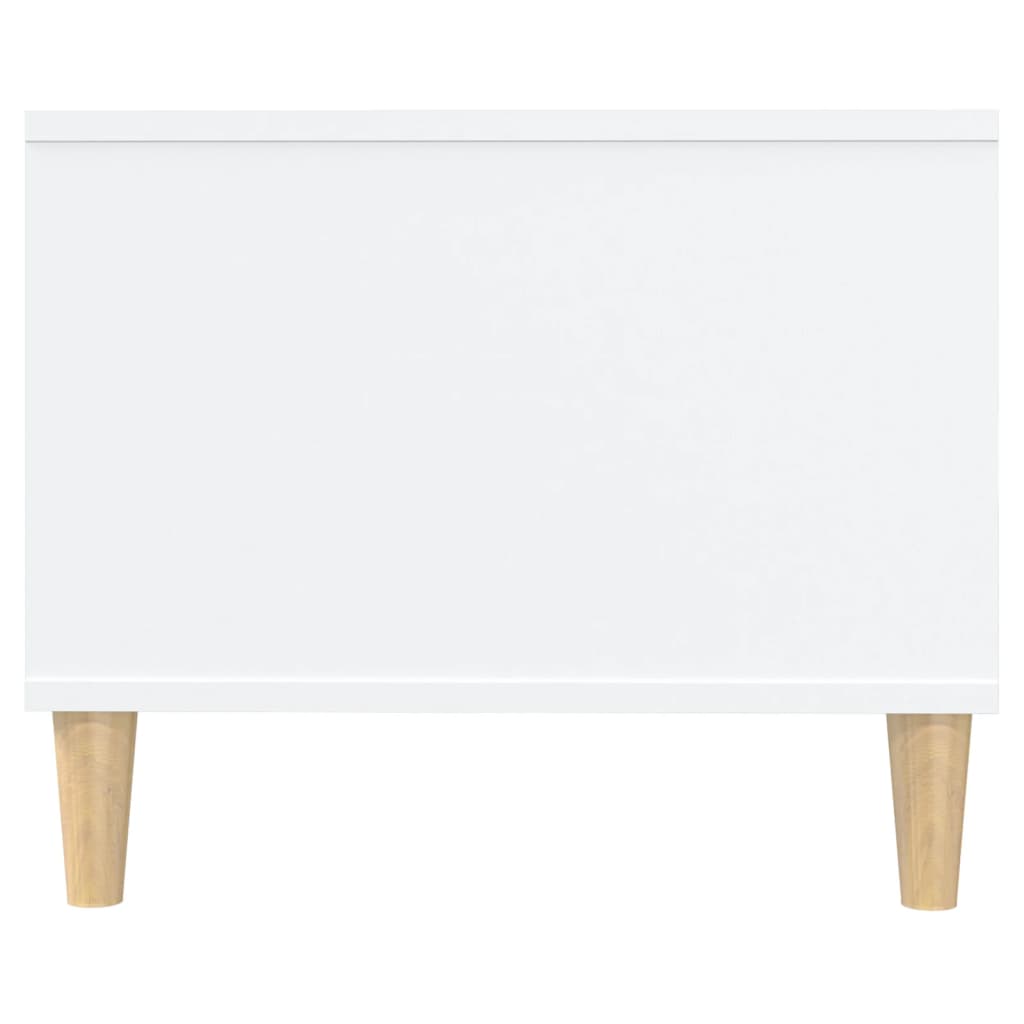 Salongbord Sofabord Hvit 102x50x40 cm