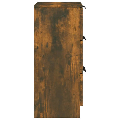 Skjenk røkt eik 30x30x70 cm konstruert tre