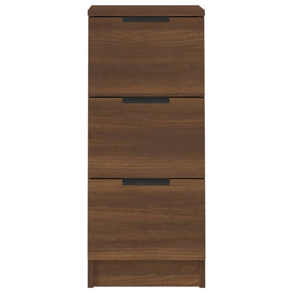 Kommode Brun Eik 2 stk 30x30x70 cm