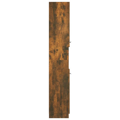 Baderomsskap Røkt Eik 32x34x188,5 cm