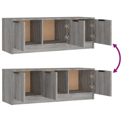 TV-Møbel Sonoma Grå TV-benk 102x35x36,5 cm