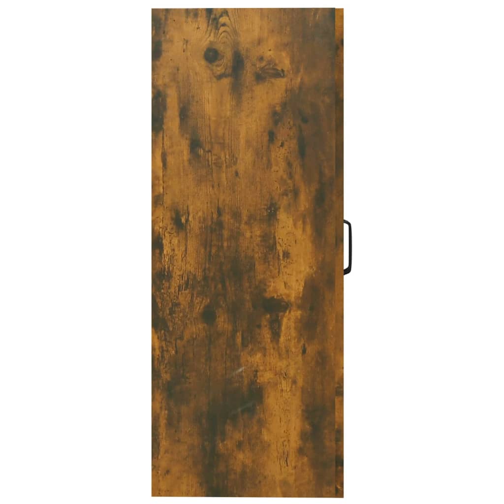 Vegghylle Røkt Eik 69,5x34x90 cm