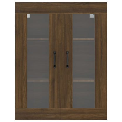 Vegghylle Brun Eik 69,5x34x90 cm