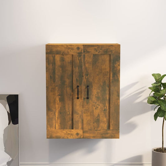 Vegghylle Røkt Eik 69,5x32,5x90 cm