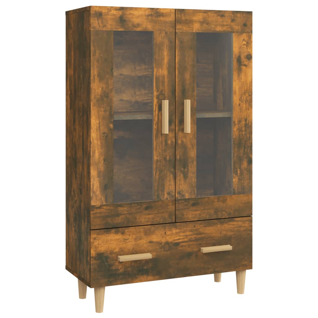 Skap Røkt Eik 70x31x115 cm