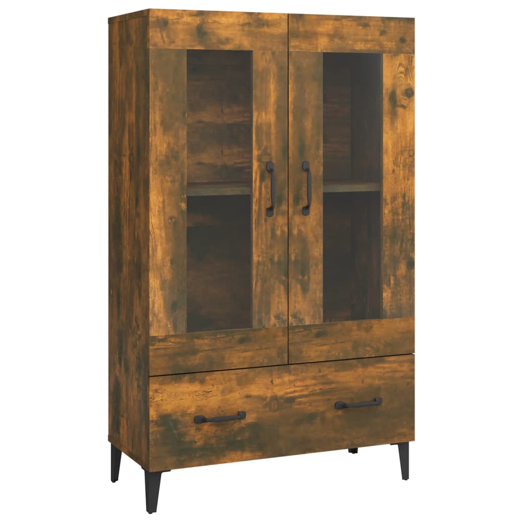 Skap Røkt Eik 70x31x115 cm