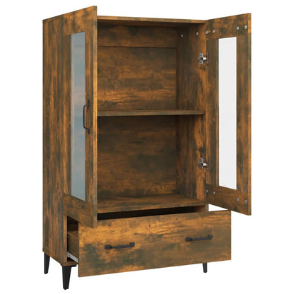 Skap Røkt Eik 70x31x115 cm