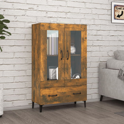 Skap Røkt Eik 70x31x115 cm