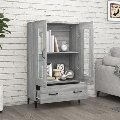Skap Sonoma Grå 70x31x115 cm