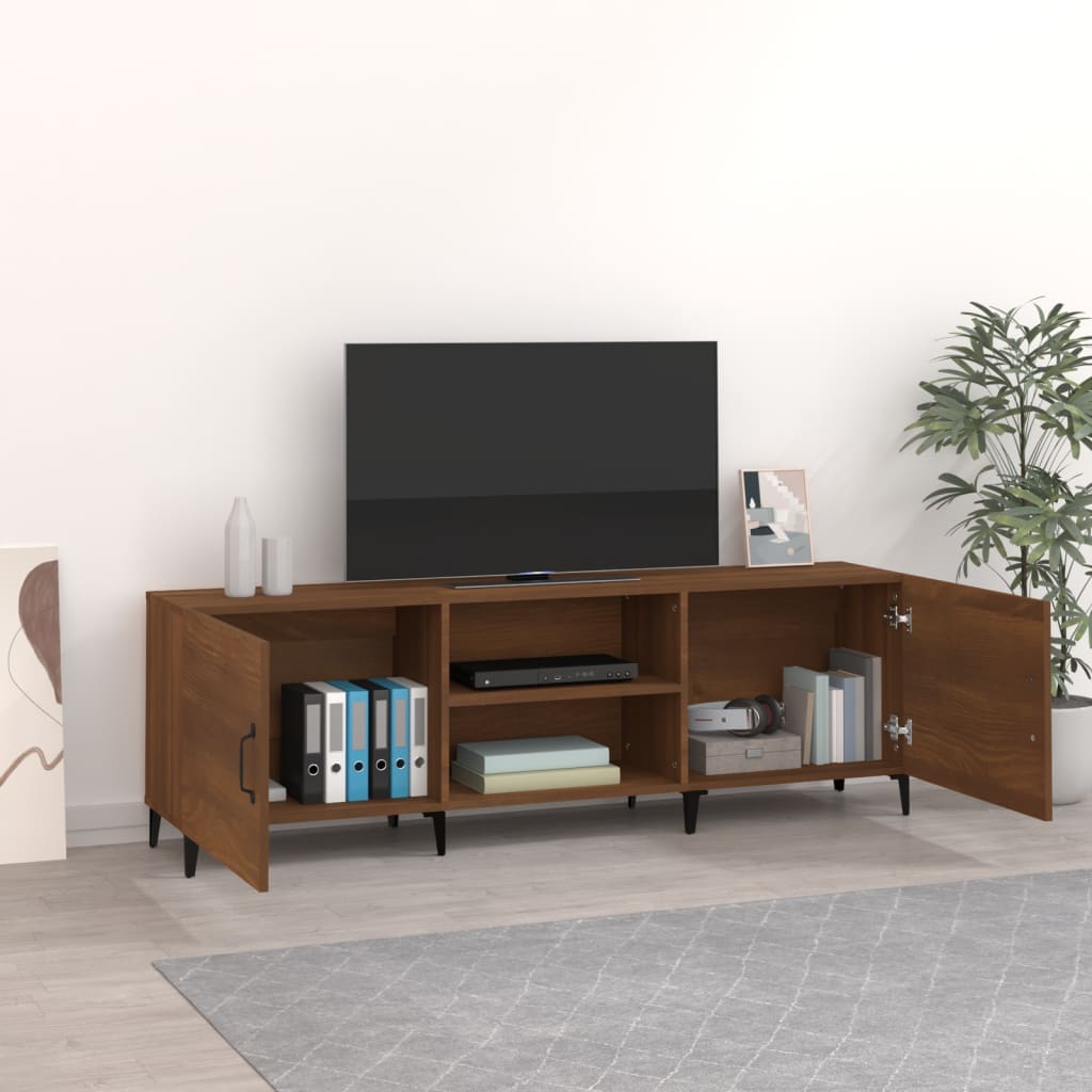 TV-Møbel Brun Eik TV-benk 150x30x50 cm