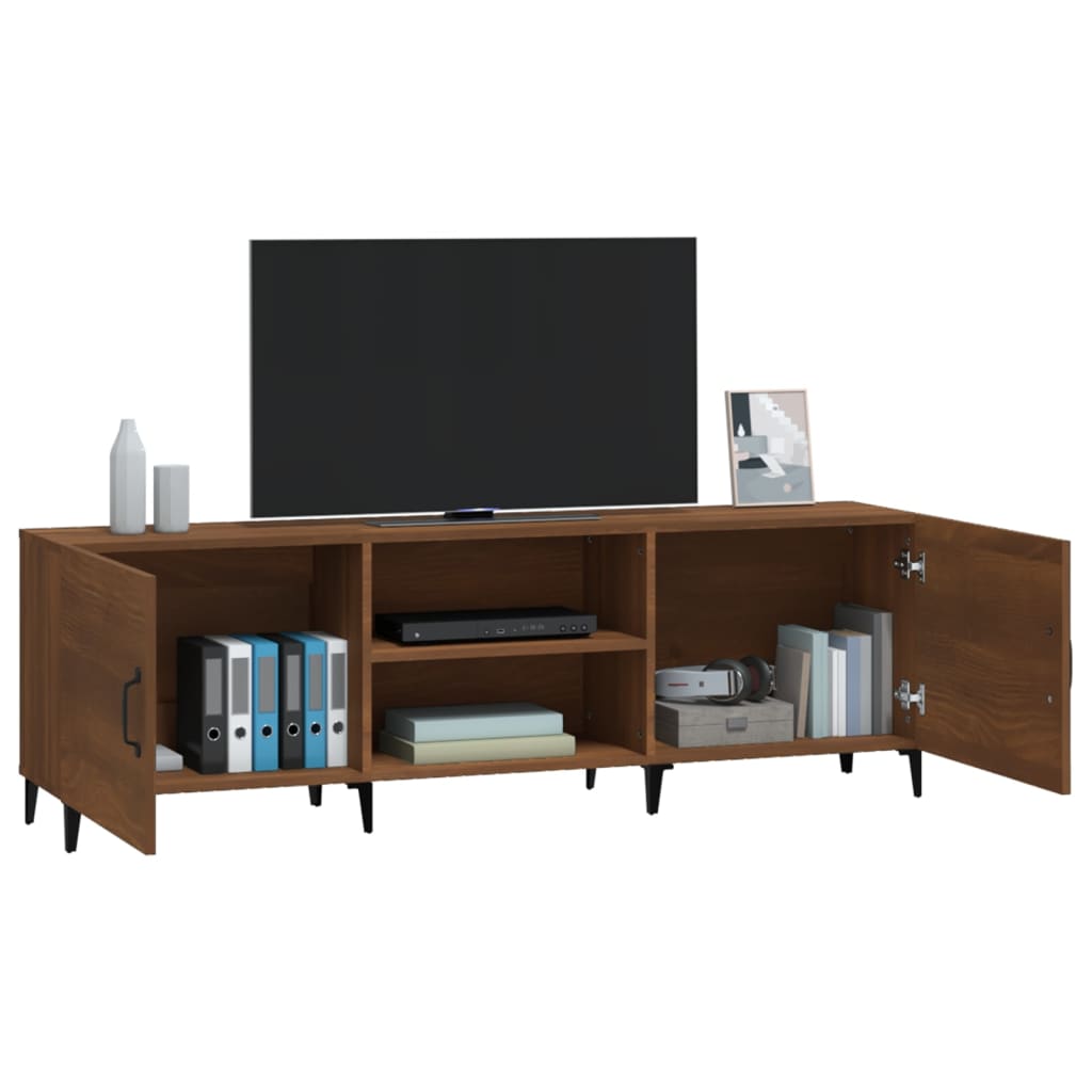 TV-Møbel Brun Eik TV-benk 150x30x50 cm