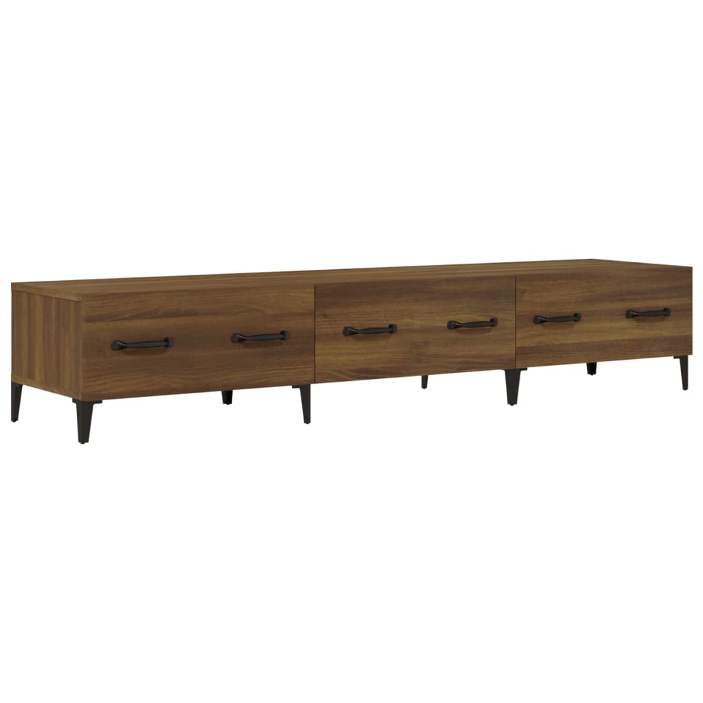 TV-Møbel Brun Eik TV-benk 150x34,5x30 cm