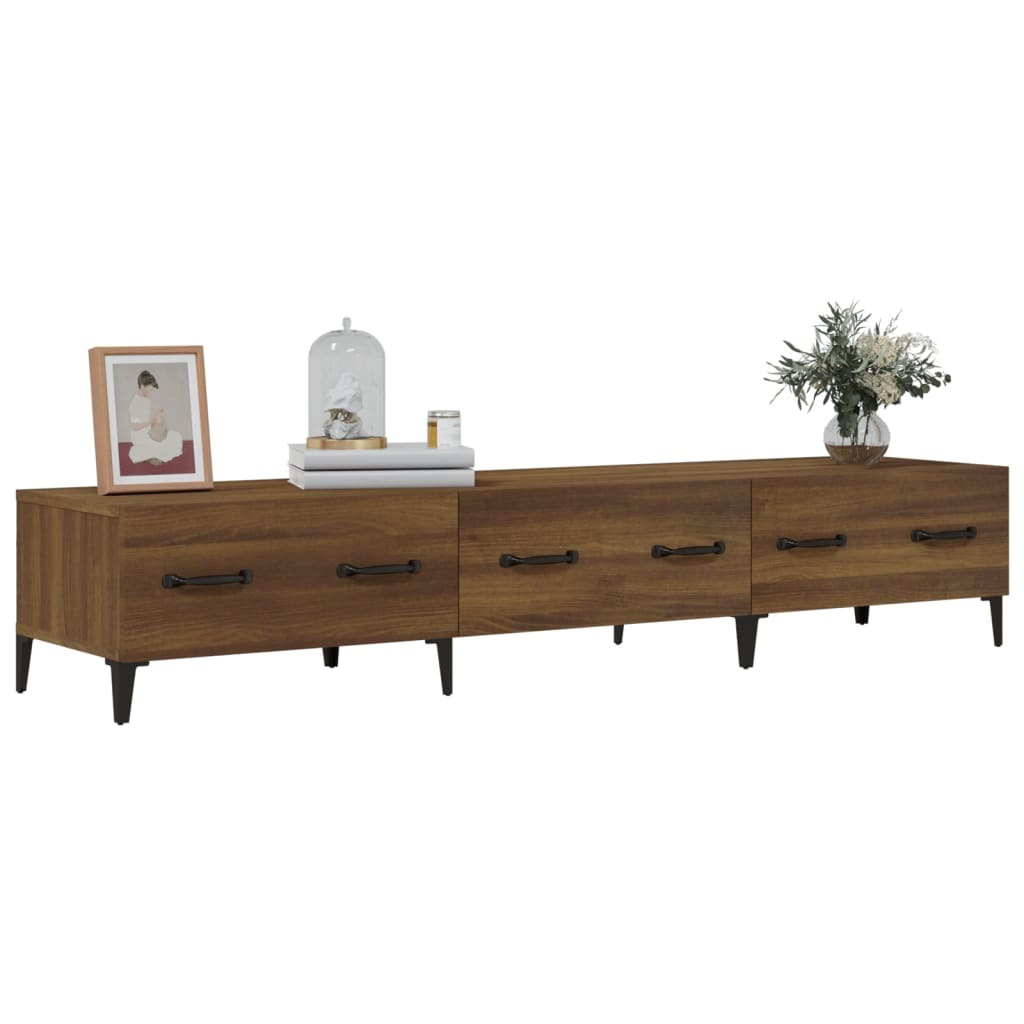 TV-Møbel Brun Eik TV-benk 150x34,5x30 cm