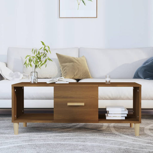 Salongbord Sofabord Sonoma Eik 102x50x40 cm