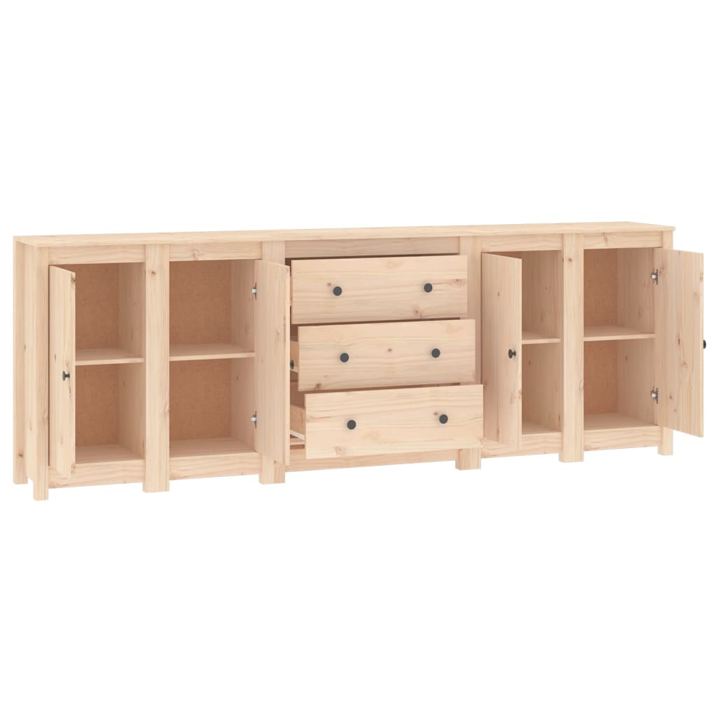 Skjenk Tre 230x35x80 cm heltre furu