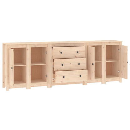 Skjenk Tre 230x35x80 cm heltre furu