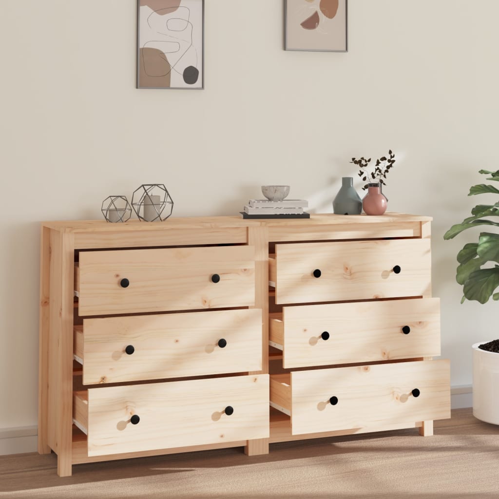 Skjenk Tre heltre furu 140x35x80 cm
