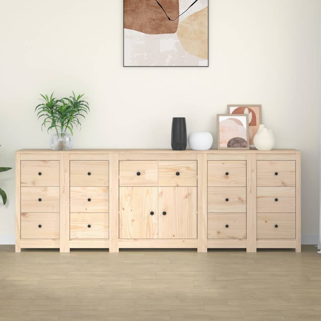 Skjenk Tre heltre furu 230x35x80 cm