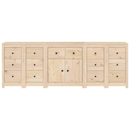 Skjenk Tre heltre furu 230x35x80 cm