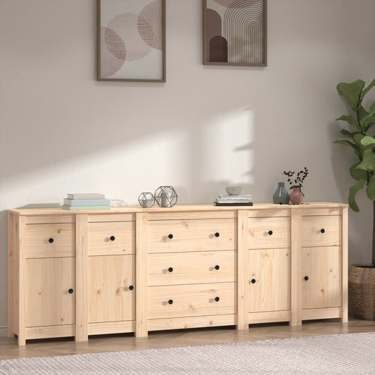 Skjenk Tre 230x35x80 cm heltre furu