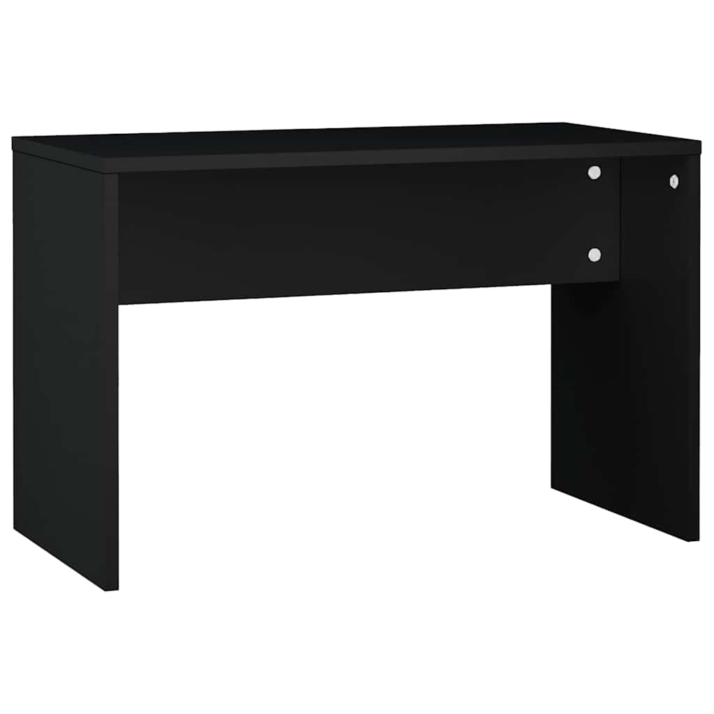 Sminkebord Svart Sett LED