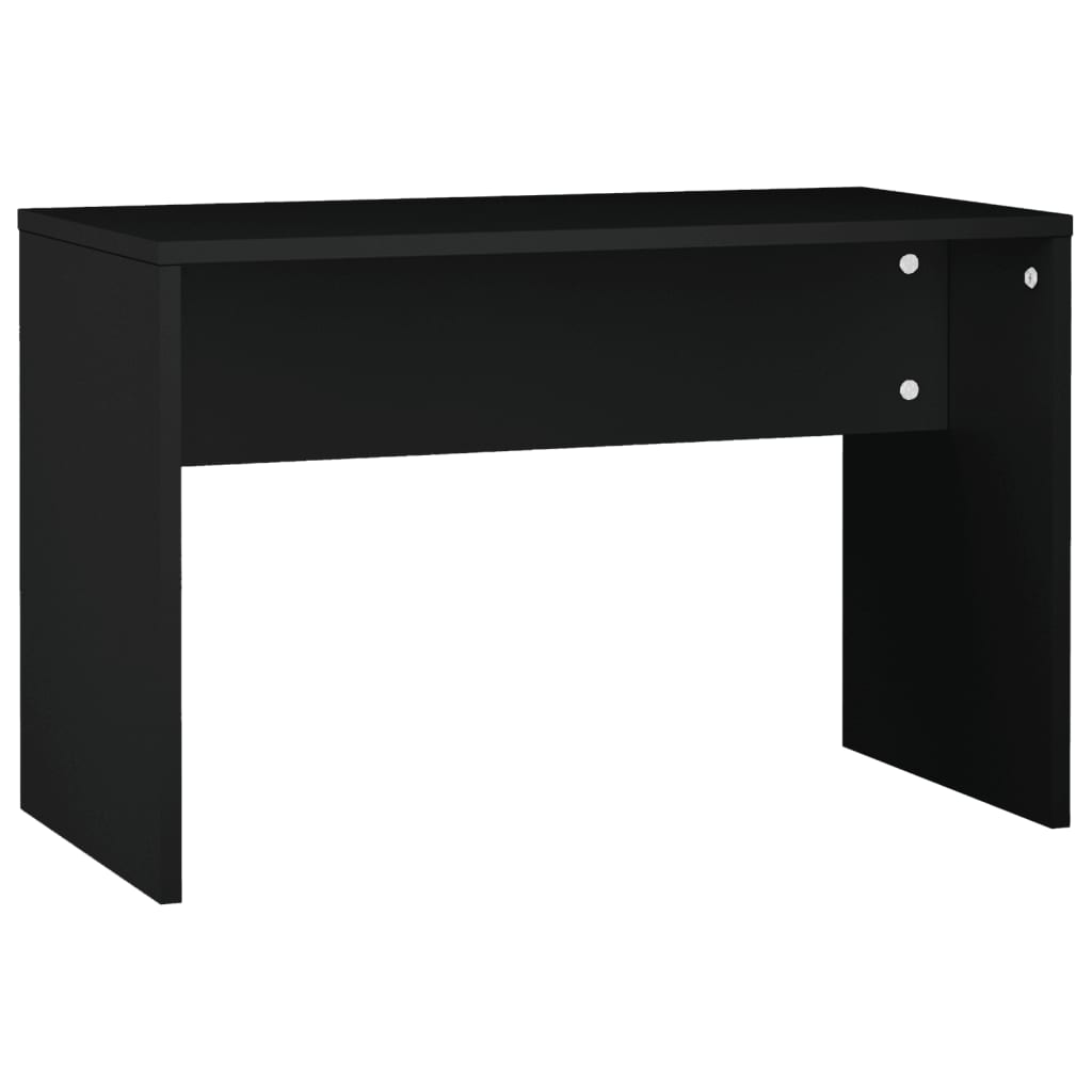 Sminkebord Svart Sett 74,5x40x141 cm