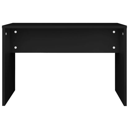 Sminkebord Svart Sett 74,5x40x141 cm