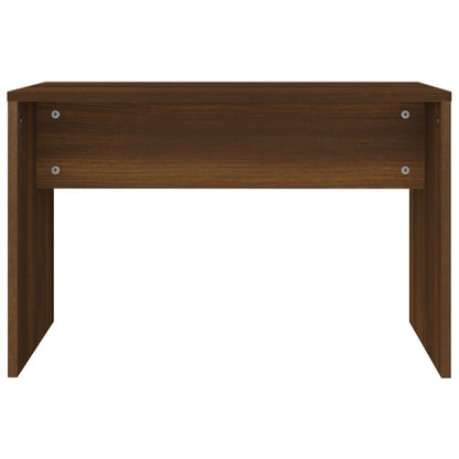 Sminkebord Brun Eik Sett 74,5x40x141 cm