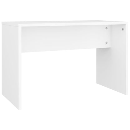 Sminkebord Hvit Sett 86,5x35x136 cm