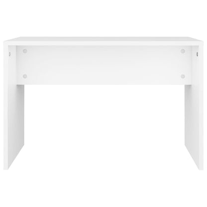 Sminkebord Hvit Sett 86,5x35x136 cm