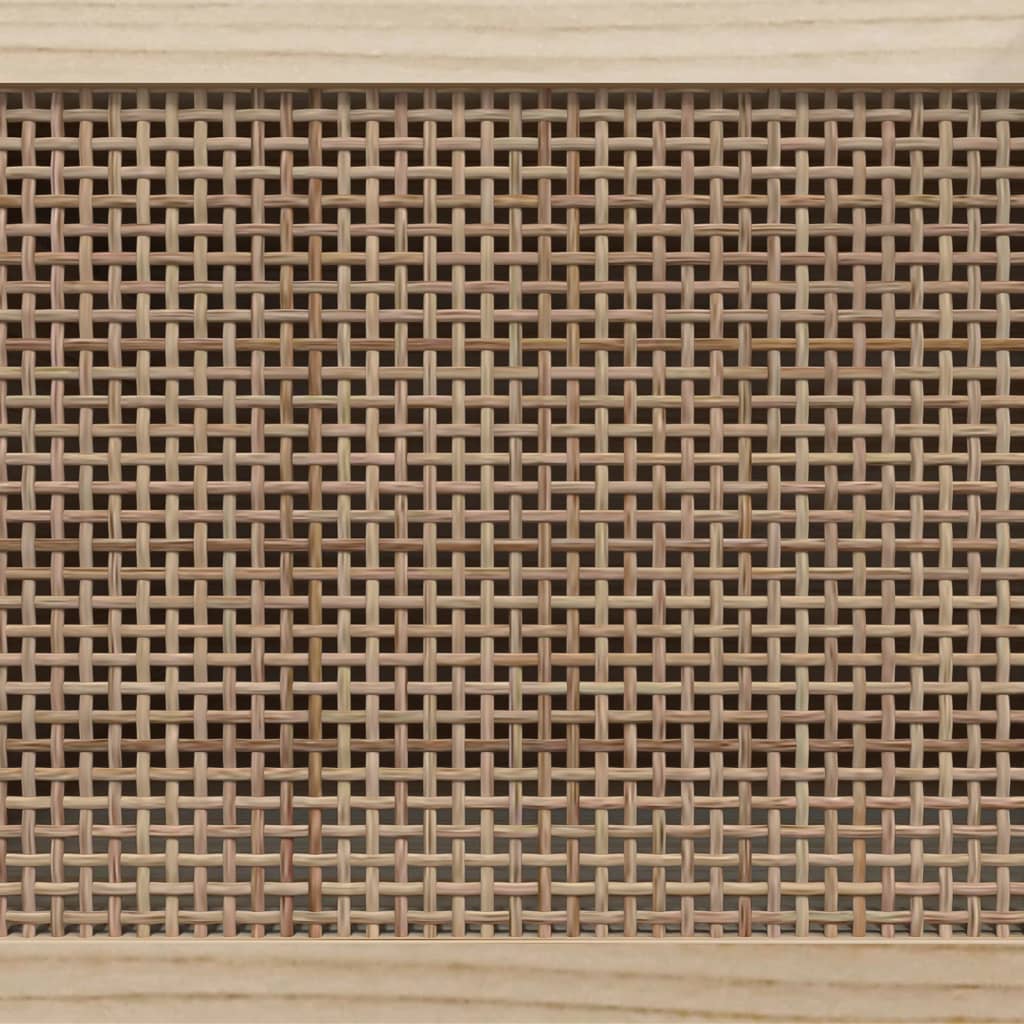 TV-Møbel Svart TV-benk 105x30x40 cm heltre furu naturrotting