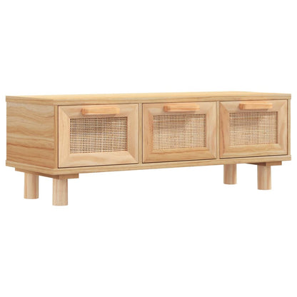 Salongbord Sofabord Brun 80x40x30 cm og heltre furu