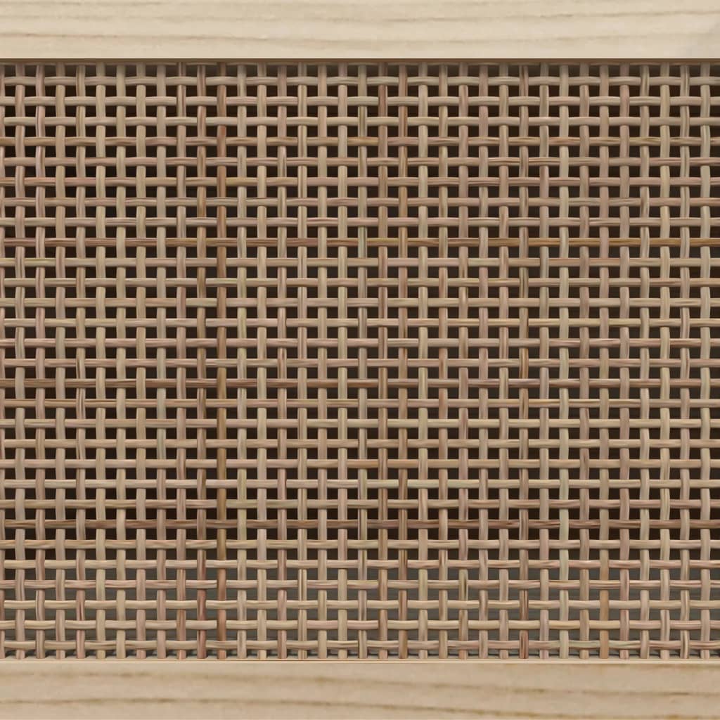 Skjenk Brun 60x30x70 cm heltre furu og naturrotting