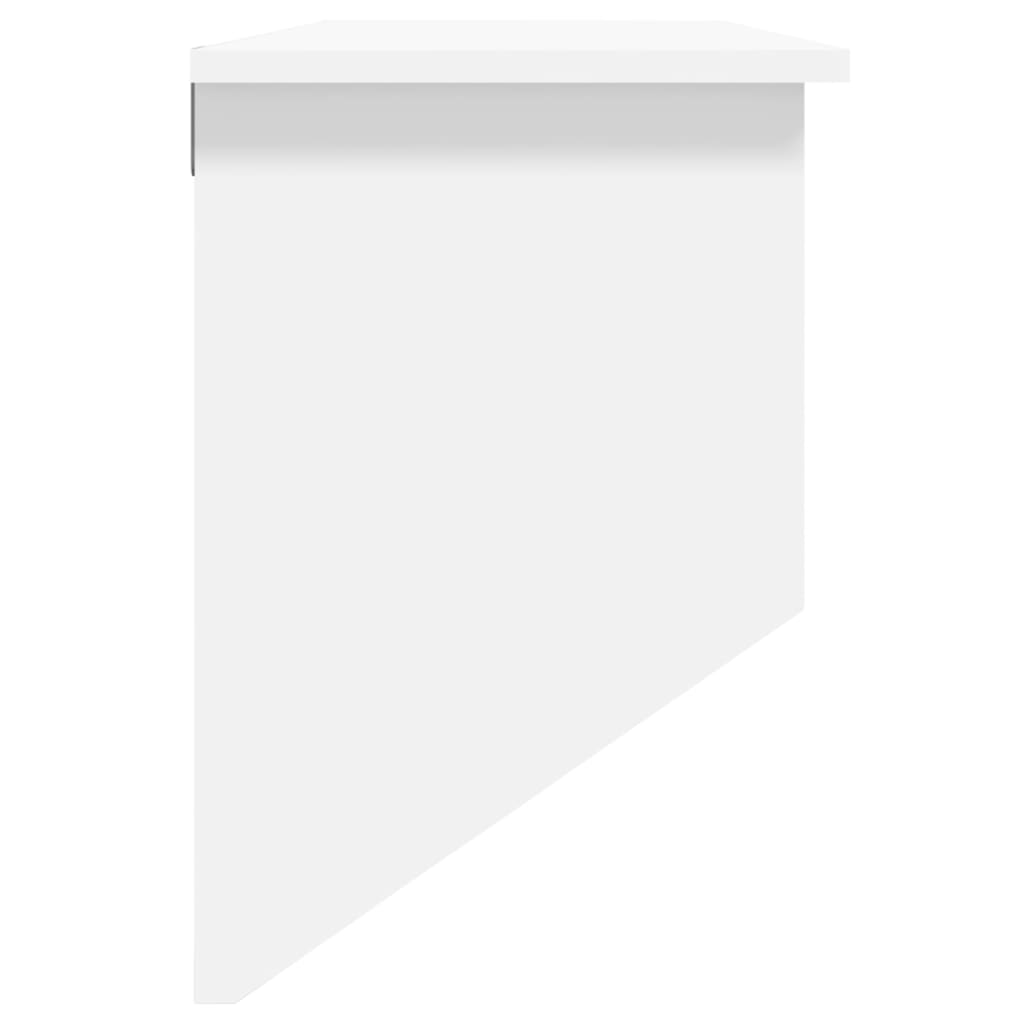 Kleshenger Hylle Hvit og naturlig rotting