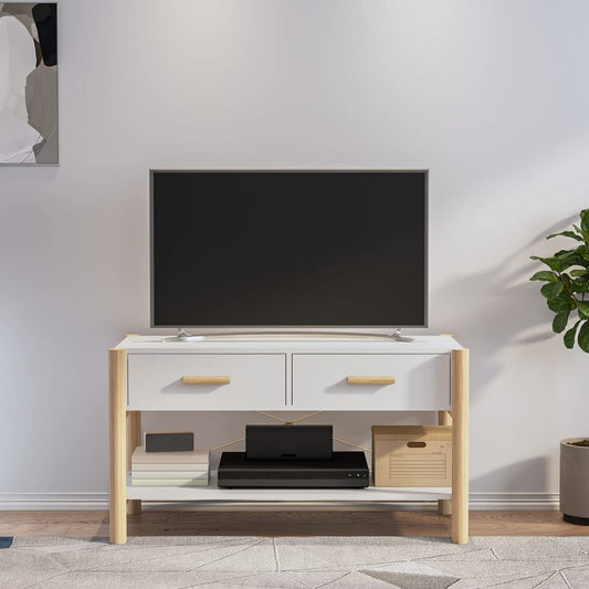 TV-Møbel Hvit Tv-benk 82x38x45 cm