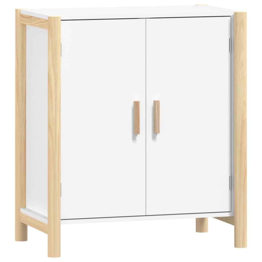 Skjenk Hvit 62x38x70 cm
