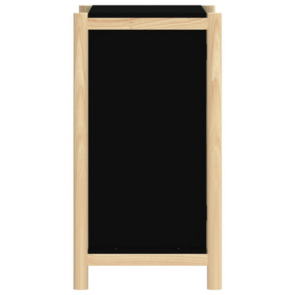 Skjenk Svart 62x38x70 cm