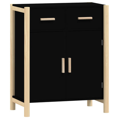 Skjenk Svart 62x38x75 cm