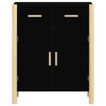 Skjenk Svart 62x38x75 cm