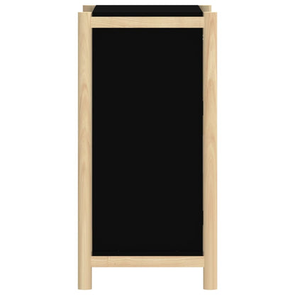 Skjenk Svart 62x38x75 cm