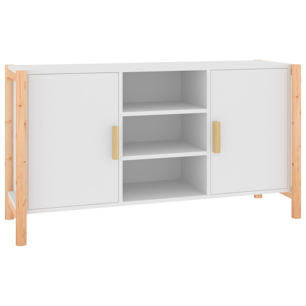 Skjenk Hvit 107x38x60 cm