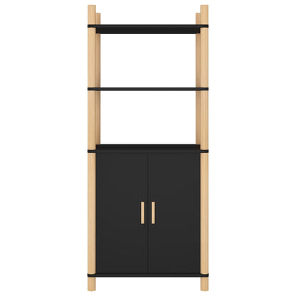 Skap Svart 60x40x141 cm