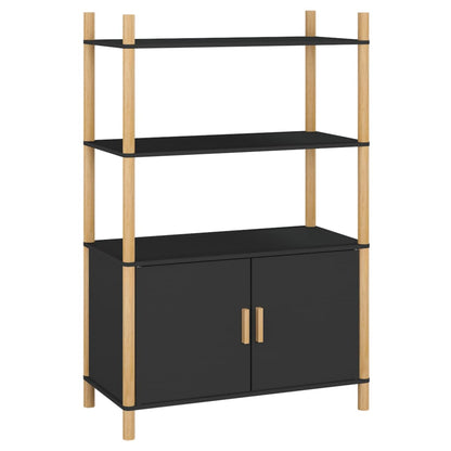 Skap Svart 80x40x121 cm