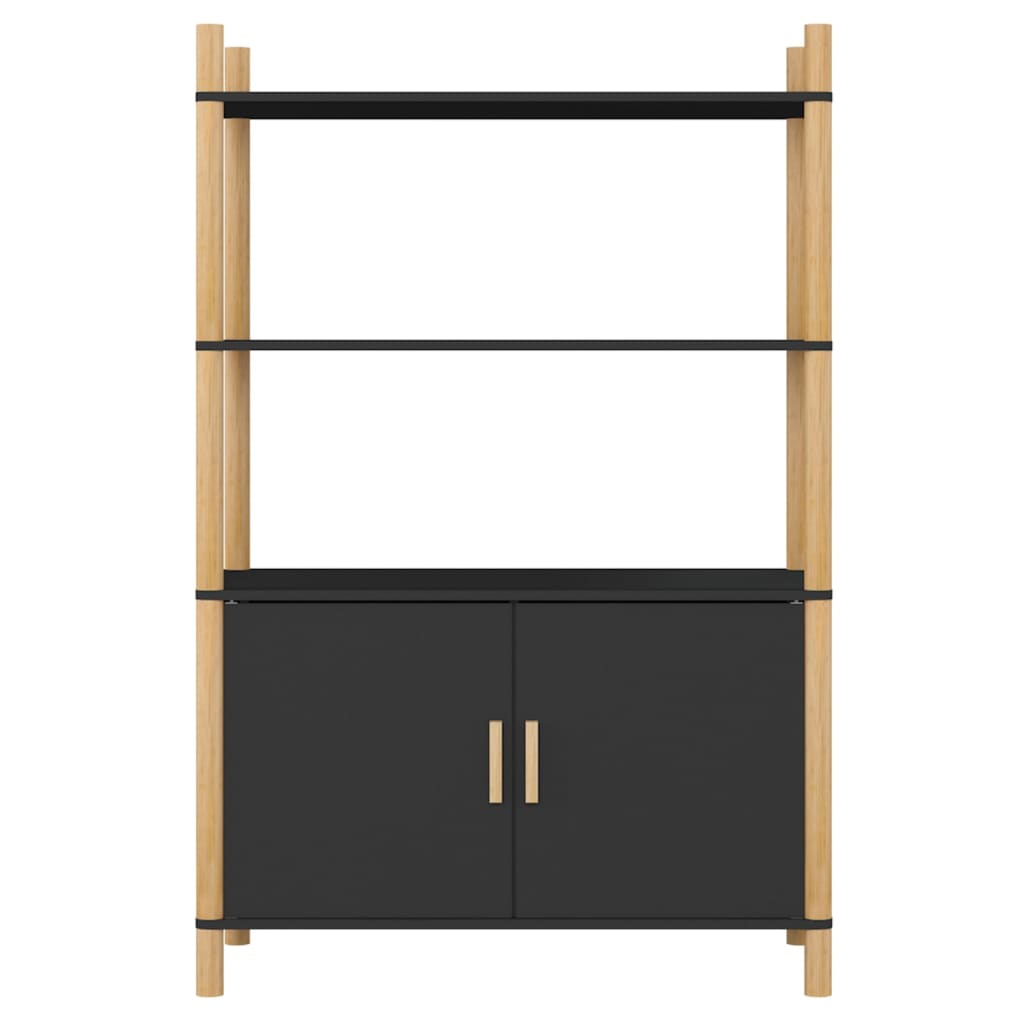 Skap Svart 80x40x121 cm