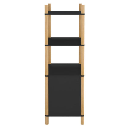 Skap Svart 80x40x121 cm
